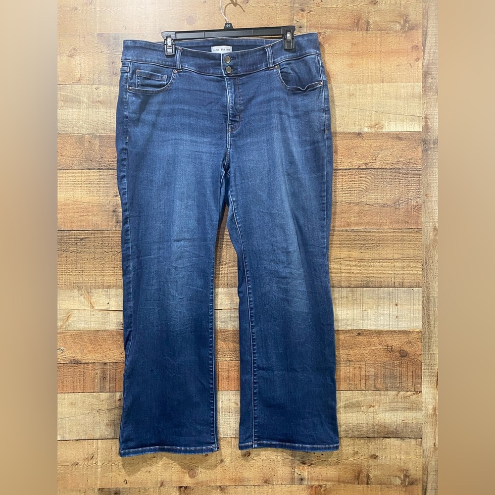 Lane Bryant Bootcut Slimming Women's Blue Jeans Size 20